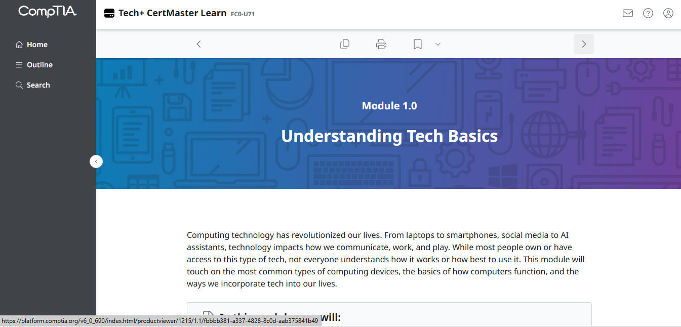 Hot Deal ! CertMaster Learn – Tech+ (V6) – (New Account ) 2-Month Access (