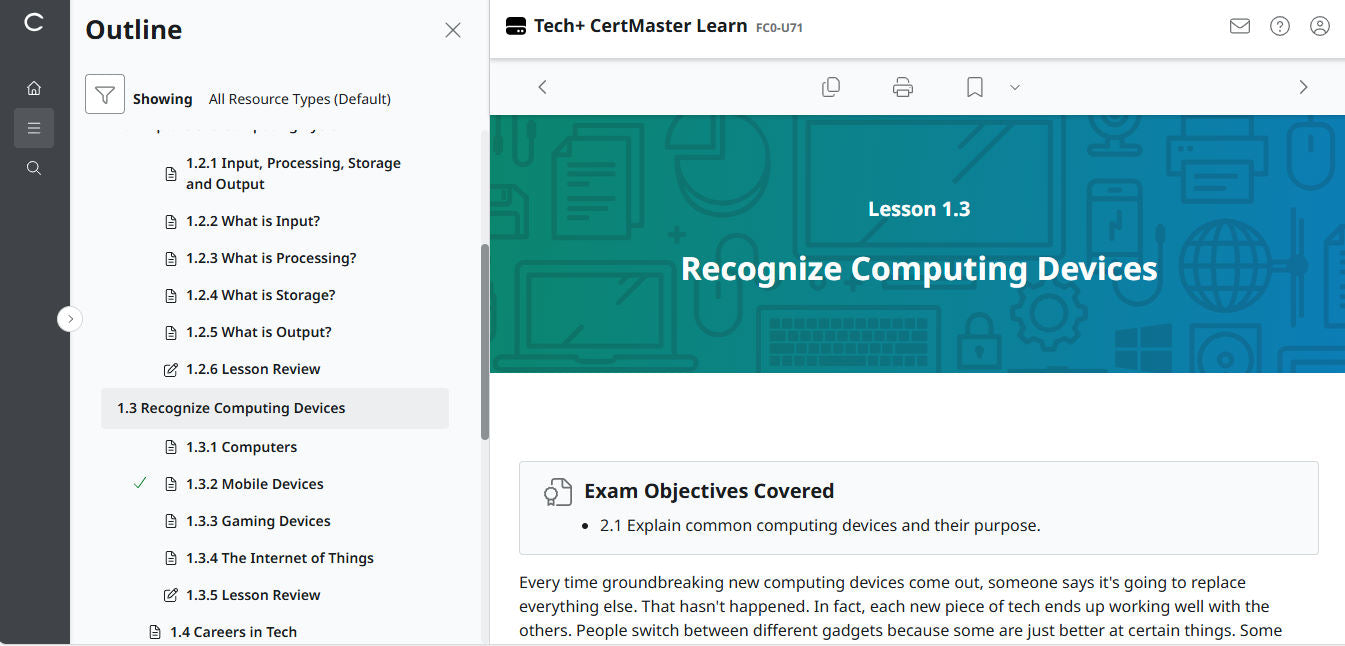 Hot Deal ! CertMaster Learn – Tech+ (V6) – (New Account ) 2-Month Access (