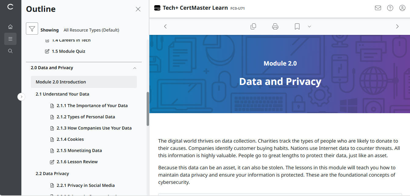 Hot Deal ! CertMaster Learn – Tech+ (V6) – (New Account ) 2-Month Access (