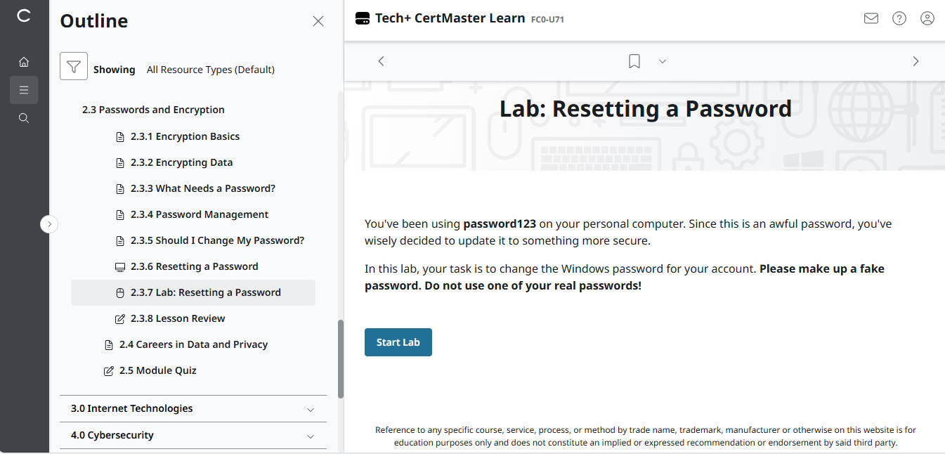 Hot Deal ! CertMaster Learn – Tech+ (V6) – (New Account ) 2-Month Access (