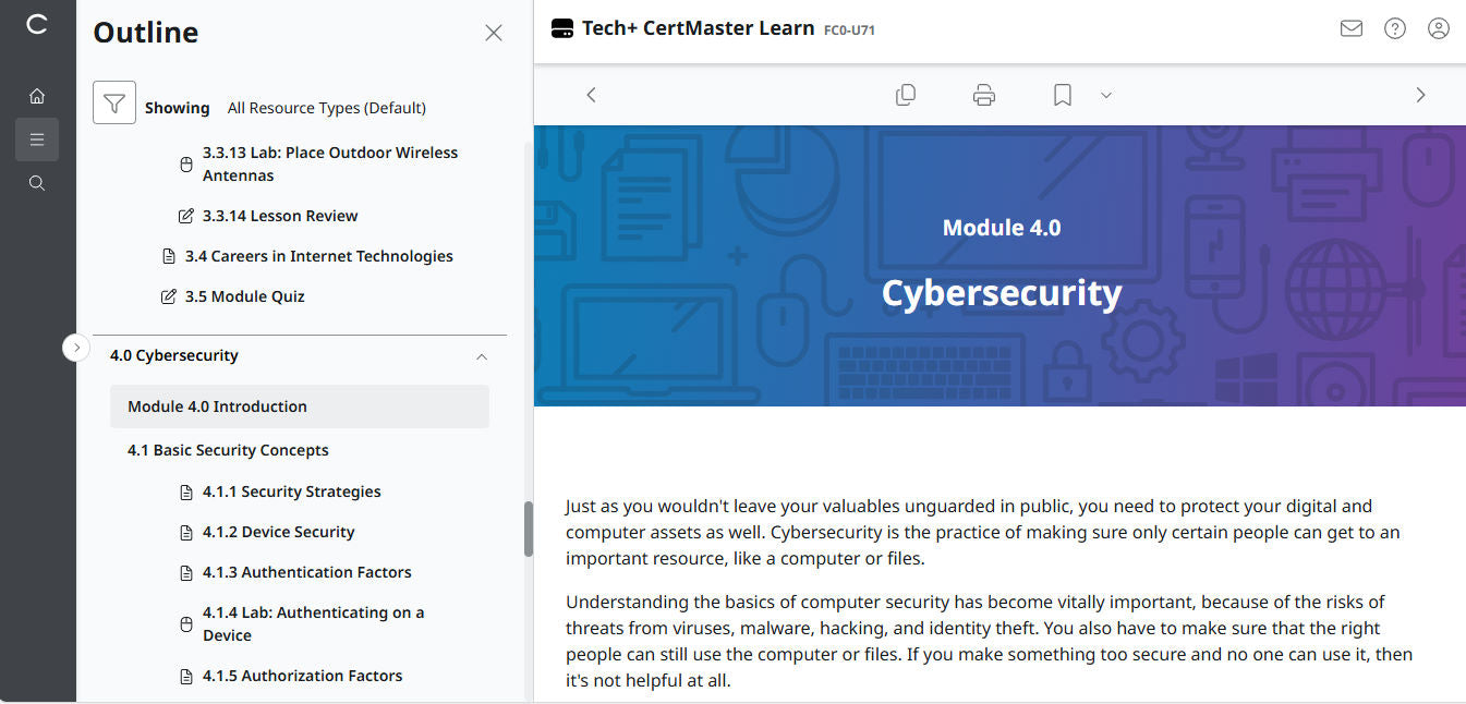 Hot Deal ! CertMaster Learn – Tech+ (V6) – (New Account ) 2-Month Access (