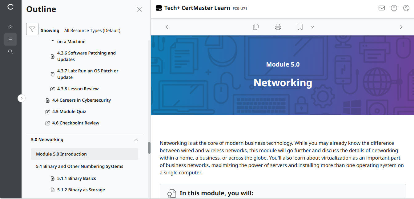 Hot Deal ! CertMaster Learn – Tech+ (V6) – (New Account ) 2-Month Access (