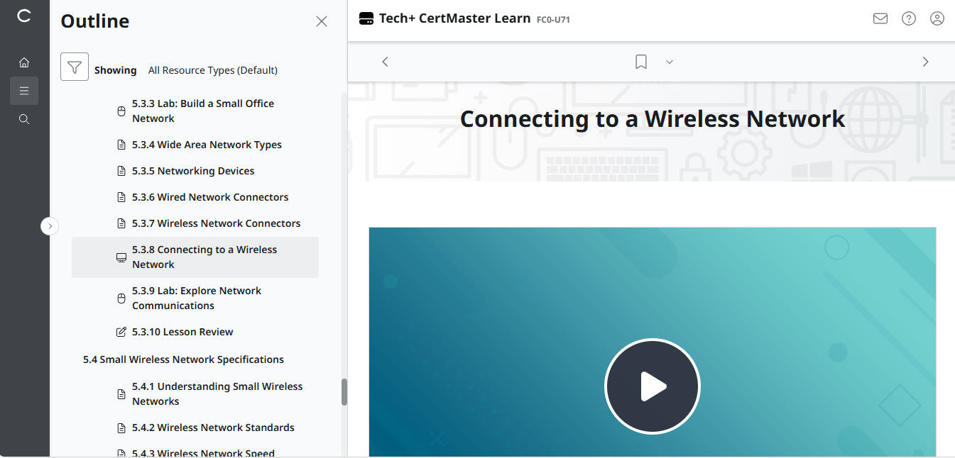 Hot Deal ! CertMaster Learn – Tech+ (V6) – (New Account ) 2-Month Access (