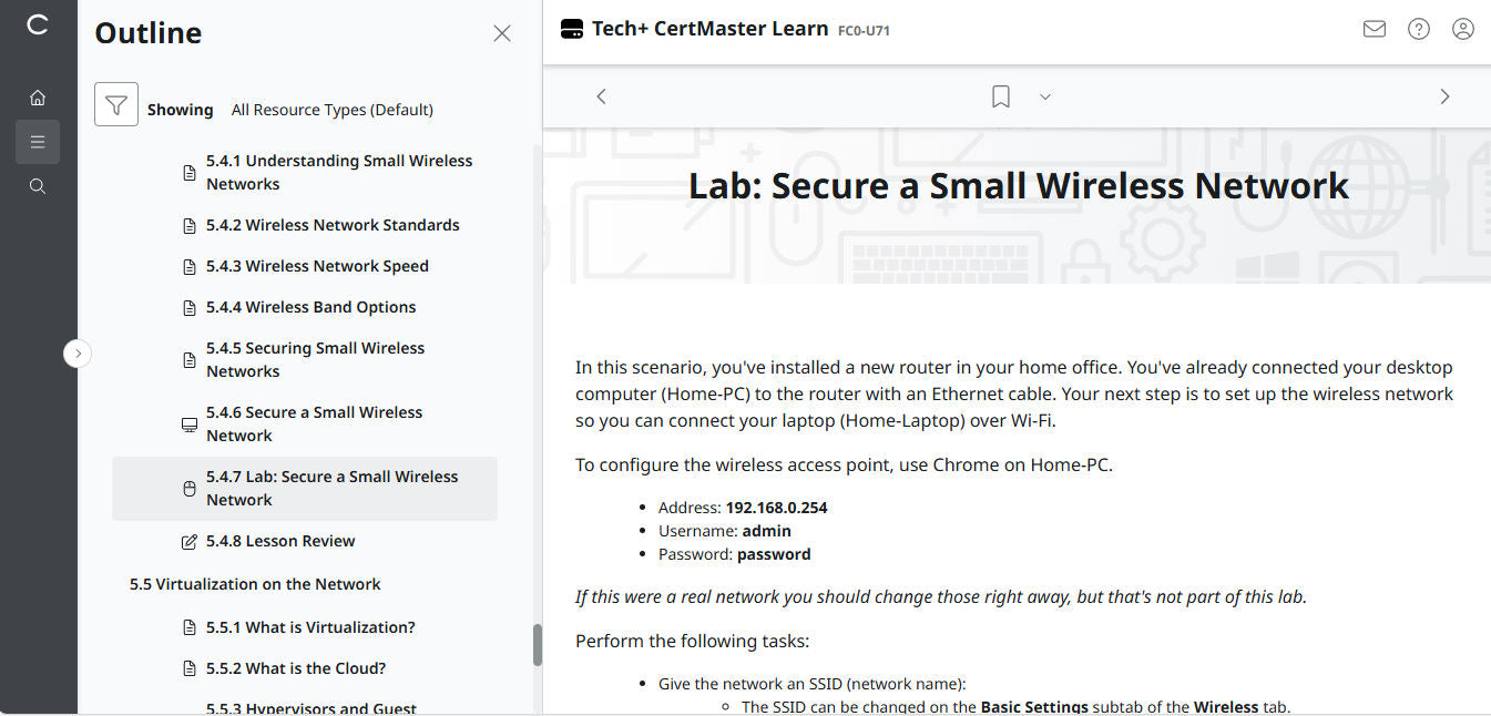 Hot Deal ! CertMaster Learn – Tech+ (V6) – (New Account ) 2-Month Access (