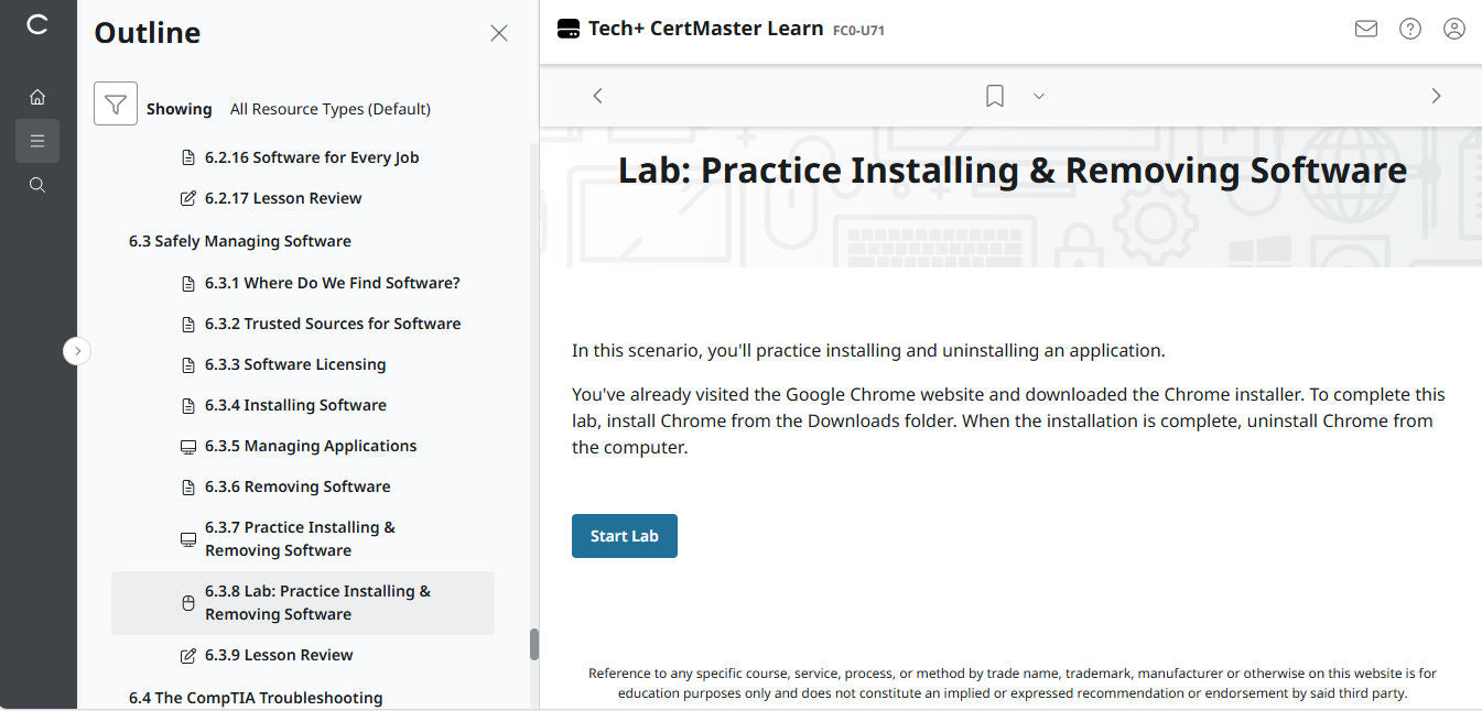Hot Deal ! CertMaster Learn – Tech+ (V6) – (New Account ) 2-Month Access (