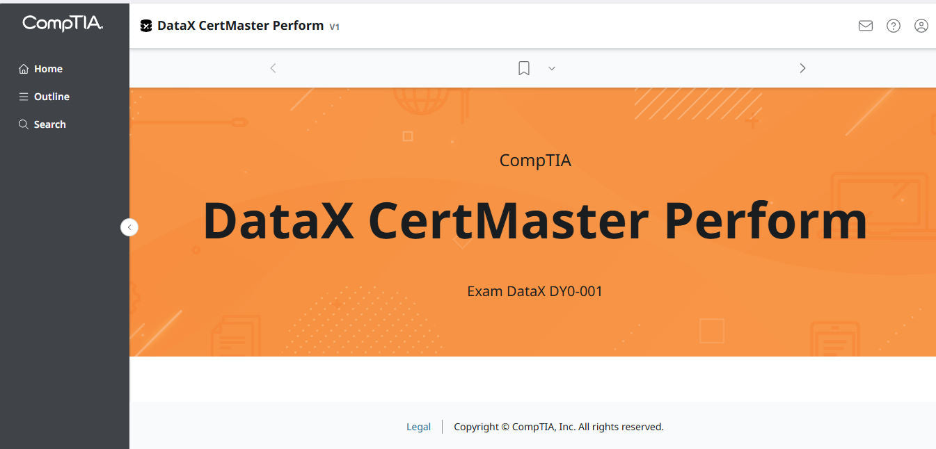CompTIA DataX CertMaster Perform (V1) - 2ヶ月アクセス!(🛒特別オファー)