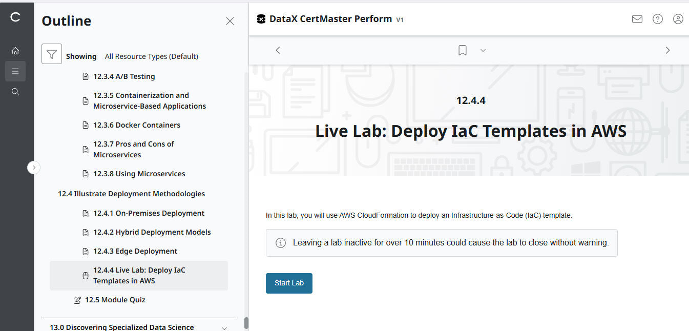 CompTIA DataX CertMaster Perform (V1) - 2ヶ月アクセス!(🛒特別オファー)