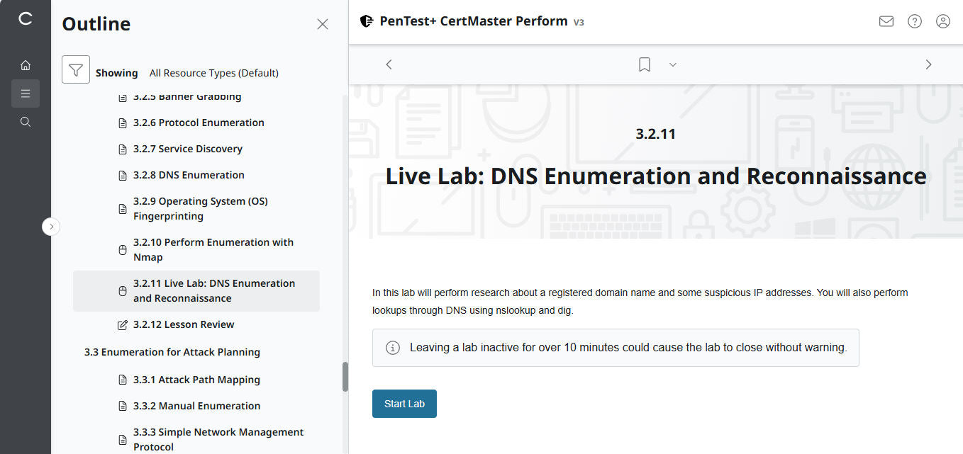 CertMaster Perform for CompTIA PenTest+ PT0-003 (V3) - 3 Month Access