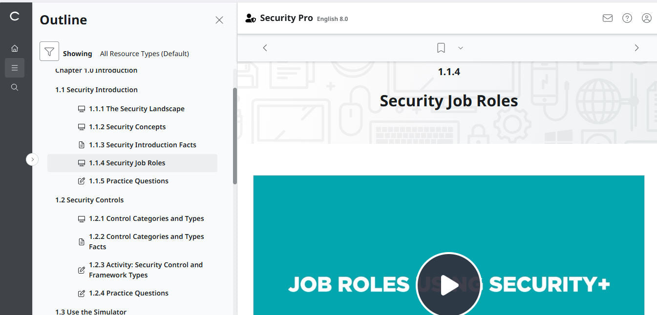 TestOut Security Pro สำหรับ Security+ (SY0-701) - สิทธิ์เข้าใช้งาน 12 เดือน
