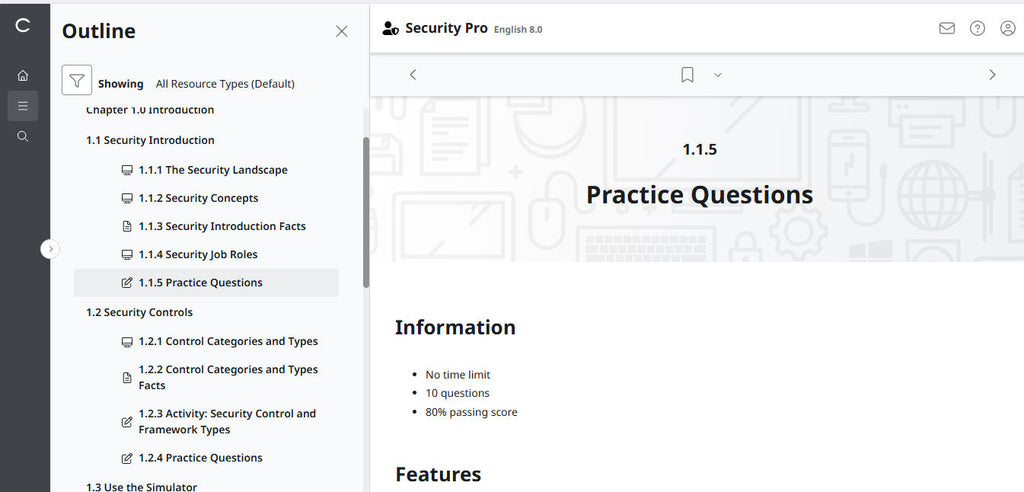 TestOut Security Pro for Security+ (SY0-701) - 12ヶ月アクセス