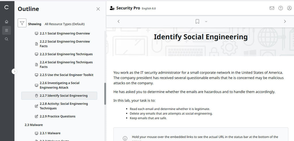 TestOut Security Pro for Security+ (SY0-701) -  Individual License : 12 Month Access