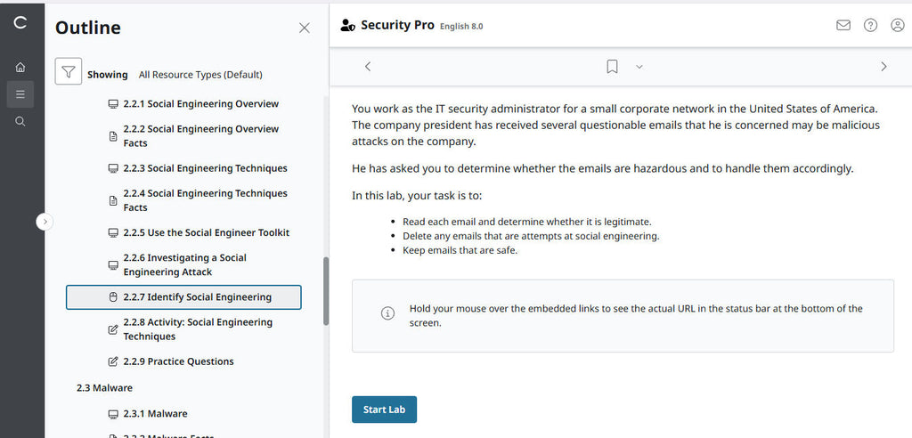 TestOut Security Pro for Security+ (SY0-701) - 12ヶ月アクセス