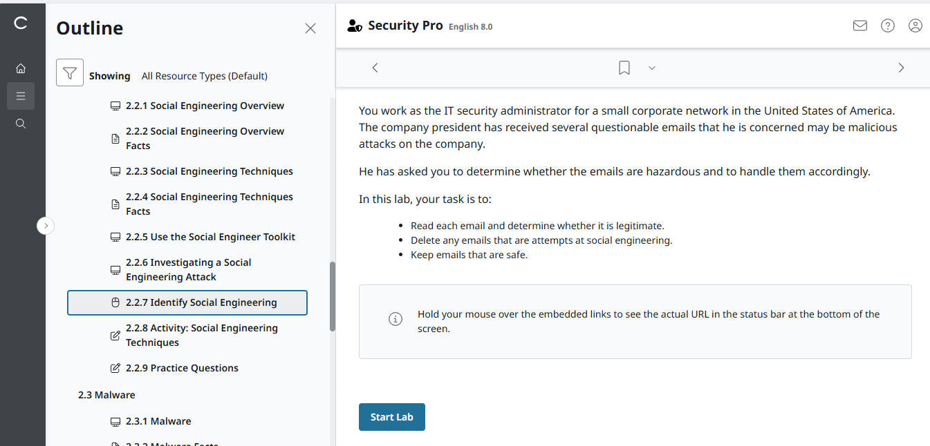 TestOut Security Pro สำหรับ Security+ (SY0-701) - สิทธิ์เข้าใช้งาน 12 เดือน