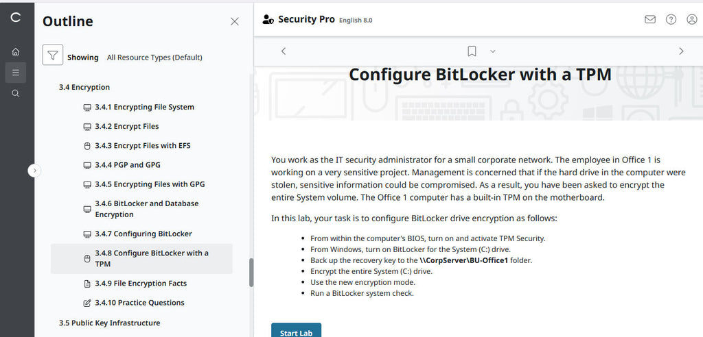 TestOut Security Pro for Security+ (SY0-701) - 12ヶ月アクセス