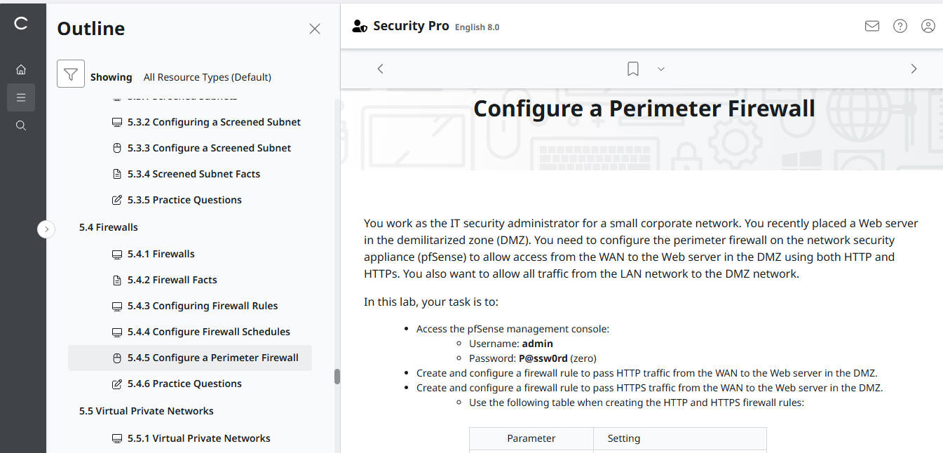 TestOut Security Pro สำหรับ Security+ (SY0-701) - สิทธิ์เข้าใช้งาน 12 เดือน