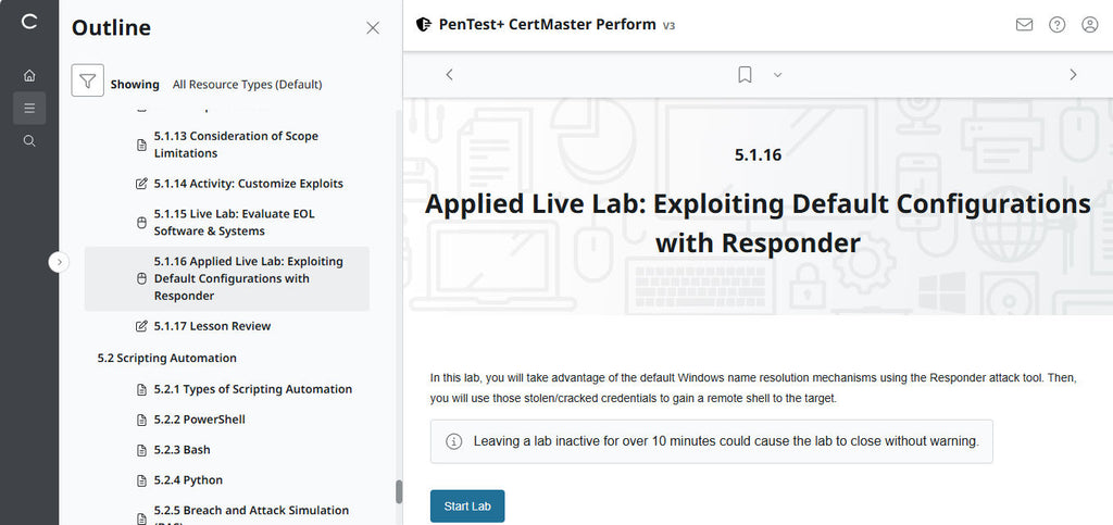 Best Value : CertMaster Perform CompTIA PenTest+ v3  (Exam PT0-003) - 3 Months Access , No Access Code